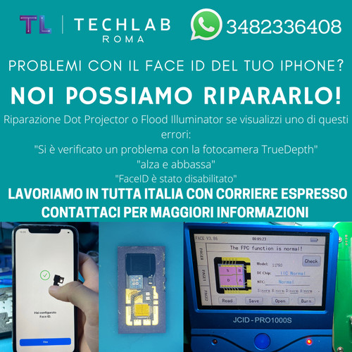 Riparazione face per apple - riparazione,